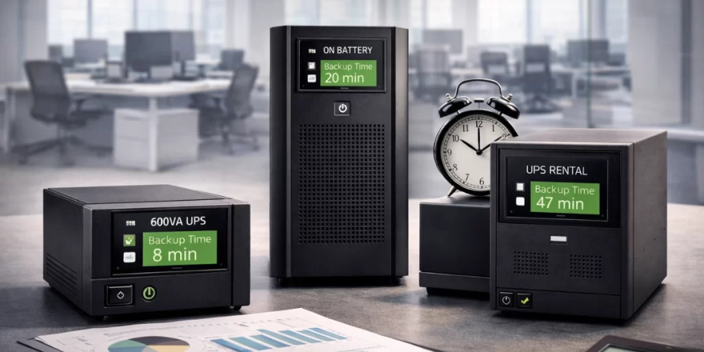 UPS Battery Backup Time