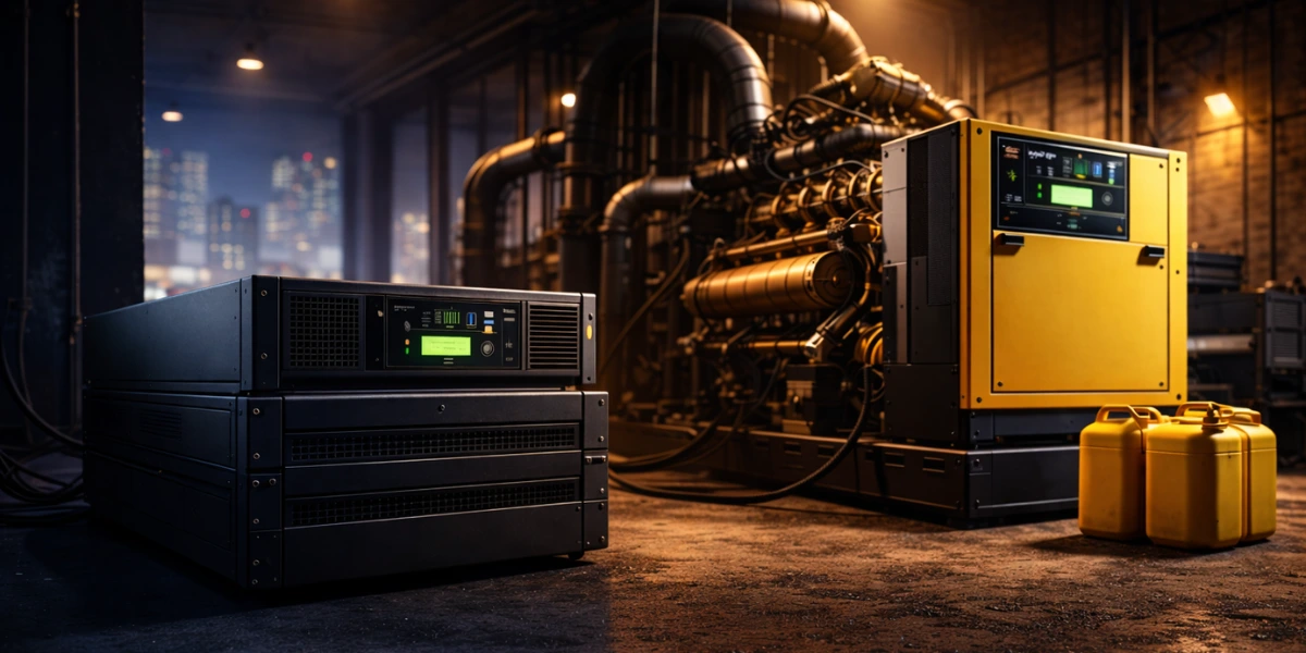 UPS on Rent vs Generator Backup: Which Actually Protects Business Operations? | 9811175622